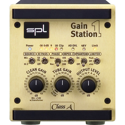 SPL GainStation 1 Single-Channel Mic & Instrument PreAmp with A/D Converter