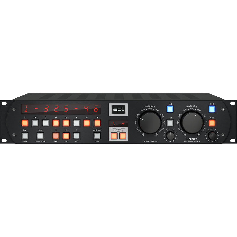 SPL Hermes Mastering Router with Dual Parallel Mixes (Black)