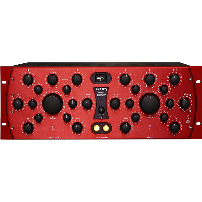 SPL PASSEQ Passive Mastering Equalizer for Pro Audio Applications (Red)