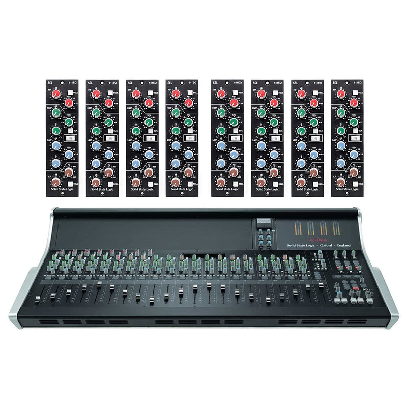 New Solid State Logic SSL - XL-Desk Mixing Console with 8 E Series EQ Modules