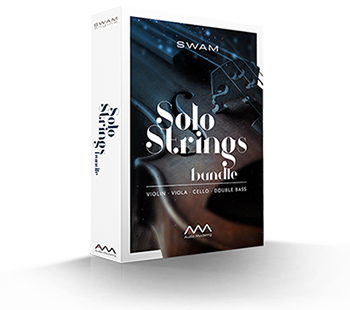 New Audio Modeling SWAM Solo Strings Bundle - Virtual Instrument Software Bundle VST, VST3, AAX AU (Download/Activation Card)