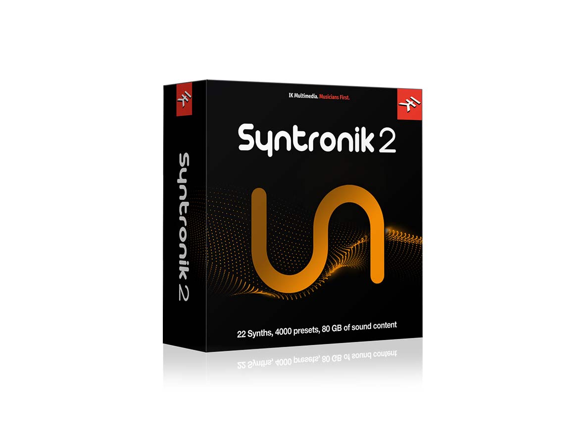 New Ik Multimedia Syntronik 2 | The “Full Version” w/ 22 synths, 4,000 Presets and 80 GB of Sound | Virtual Instrument | Mac/PC | AU/AXX/VST | (Download/Activation)