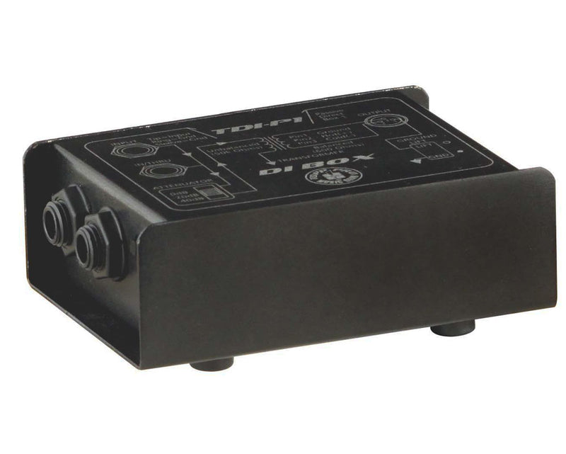 New Topp Pro Music Gear - TDI-P1: Passive Direct Injection Box (D.I.)