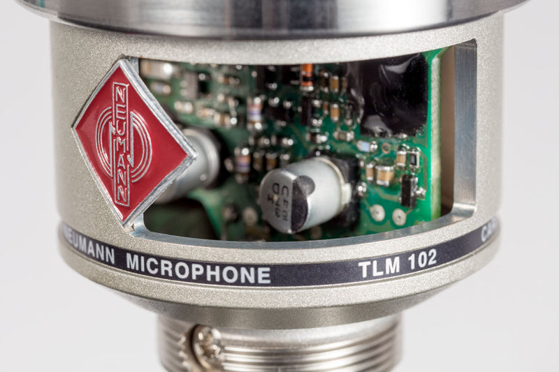 New Neumann TLM 102 Nickel Studio Set Large-Diaphragm Condenser Microphone
