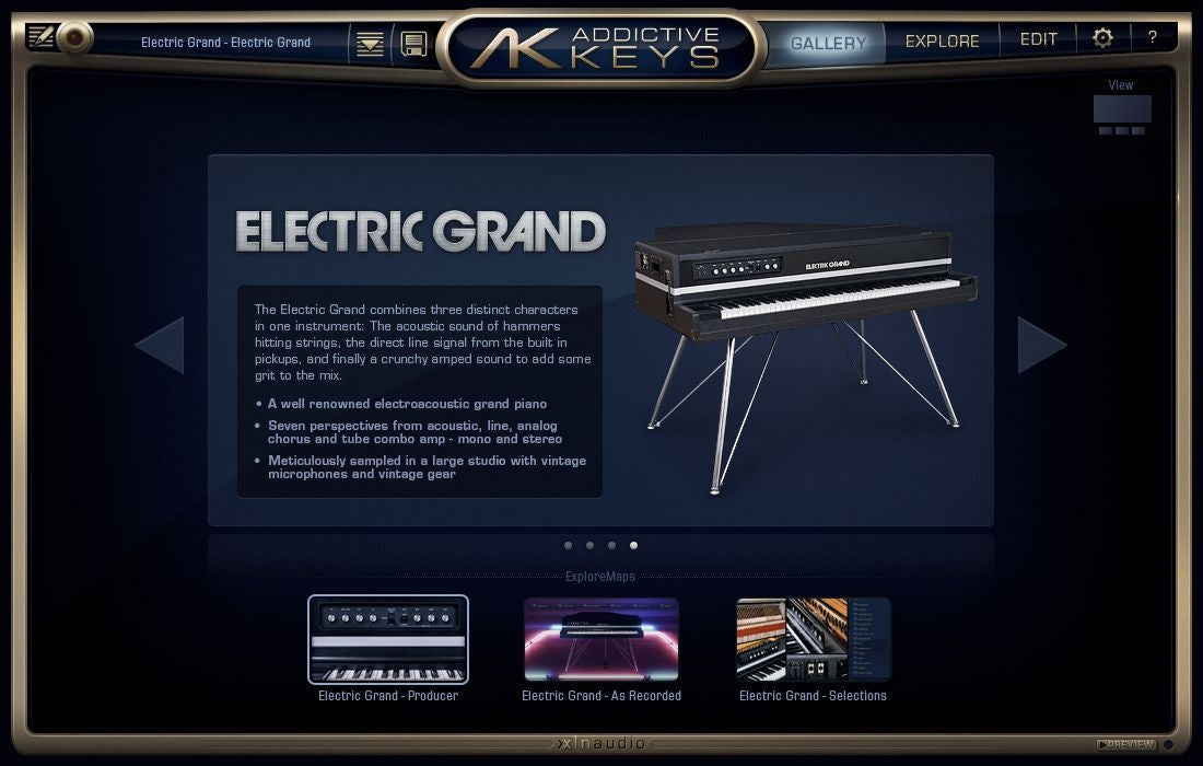 XLN Audio Addictive Keys: Electric Grand