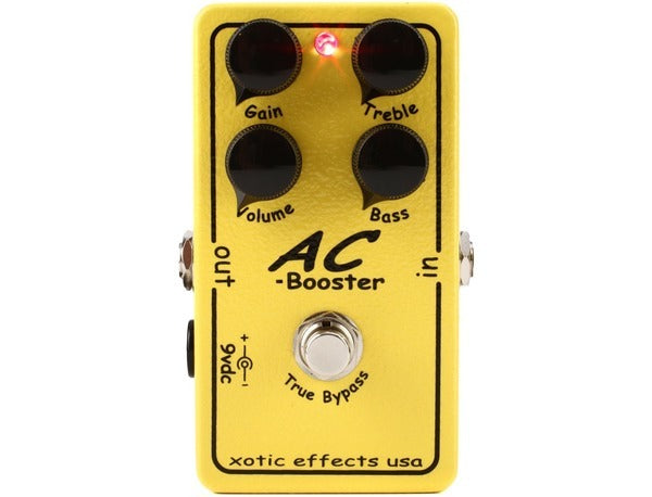 New Xotic Effects AC Booster Overdrive Guitar Effects Pedal